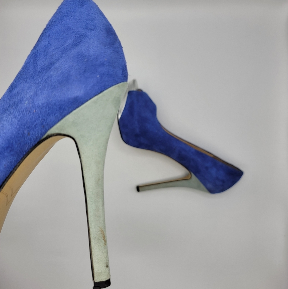 Enzo Angiolini Peep-Toe Pumps - Picture 14 of 14